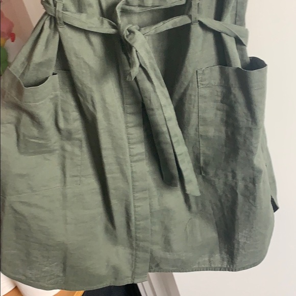 A New Day (Target) Green tie dress- Size Small - Picture 4 of 5